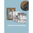 thumbnail image 5 of LEDREM Collage Picture Frames Set of 10, Two 8x10, Four 5x7, Four 4x6, Wall or Table Display Photo Frames for Gallery Decor, Rustic Brown, 5 of 6