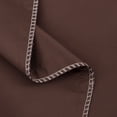 thumbnail image 3 of NTBAY 3 Pieces Satin King Duvet Cover Set, Ultra Luxury and Soft with Hidden Zipper Design Comforter Cover Set, Dark Brown, 3 of 5