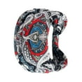 thumbnail image 4 of Bandanas for Women Women's Wide Elastic Knot Yoga Running Headband Sweat Wicking Head Scarf for Women Multicolor One Size, 4 of 4