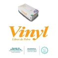 thumbnail image 2 of Guante De Vinyl (vinil) Uniseal C/100 Color Trasparente Con polvo No Talla M Unidades por envase 100, 2 of 5