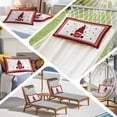 thumbnail image 6 of Red Plaid Valentine's Day Pillow Covers, Linen Long Throw Pillow Case, Gnomes Romantic Love Heart Holiday Pillow Protector Decorative Cushion Cover for Living Room/Bedroom 16" x 24", 6 of 8