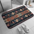 thumbnail image 7 of Bath Mat 15.7"x23.6" Boho Bathroom Rug Non Slip Shower Mat Kitchen Bath Floor Rugs Girl Bedroom Door Mat Washable Indoor Doormat, 7 of 7