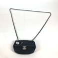 thumbnail image 3 of Pre-Owned Chanel Bag Pochette Chain bag Crossbody Shoulder Bag Black (Good), 3 of 13