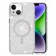 thumbnail image 1 of For iPhone 15 Plus 14 Plus Phone Case Compatible with MagSafe Glitter PC + TPU Hybrid Shockproof Cov, 1 of 5