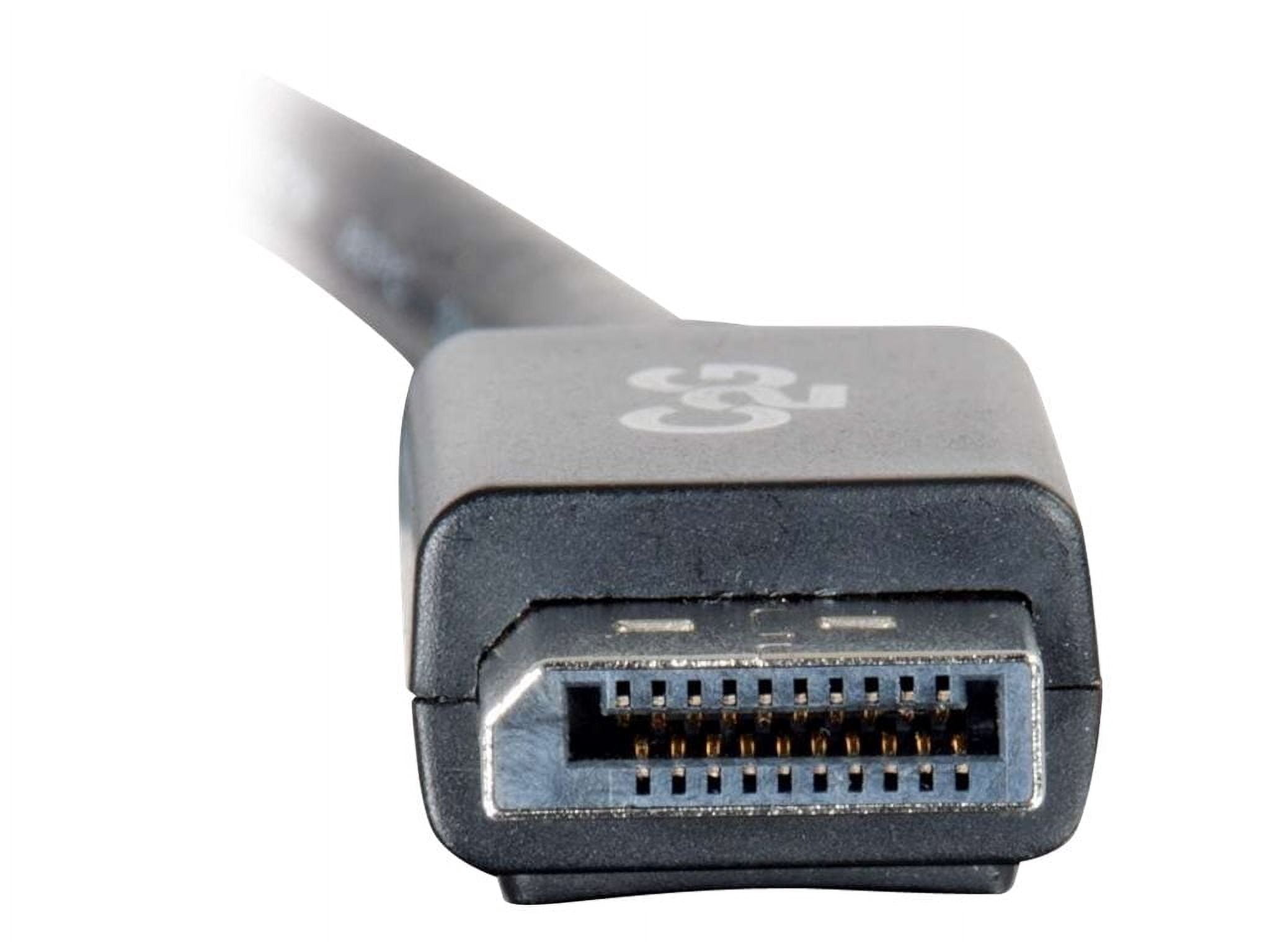 C2G 3ft DisplayPort Cable - Digital Audio Video - Black - DisplayPort cable - 3 ft