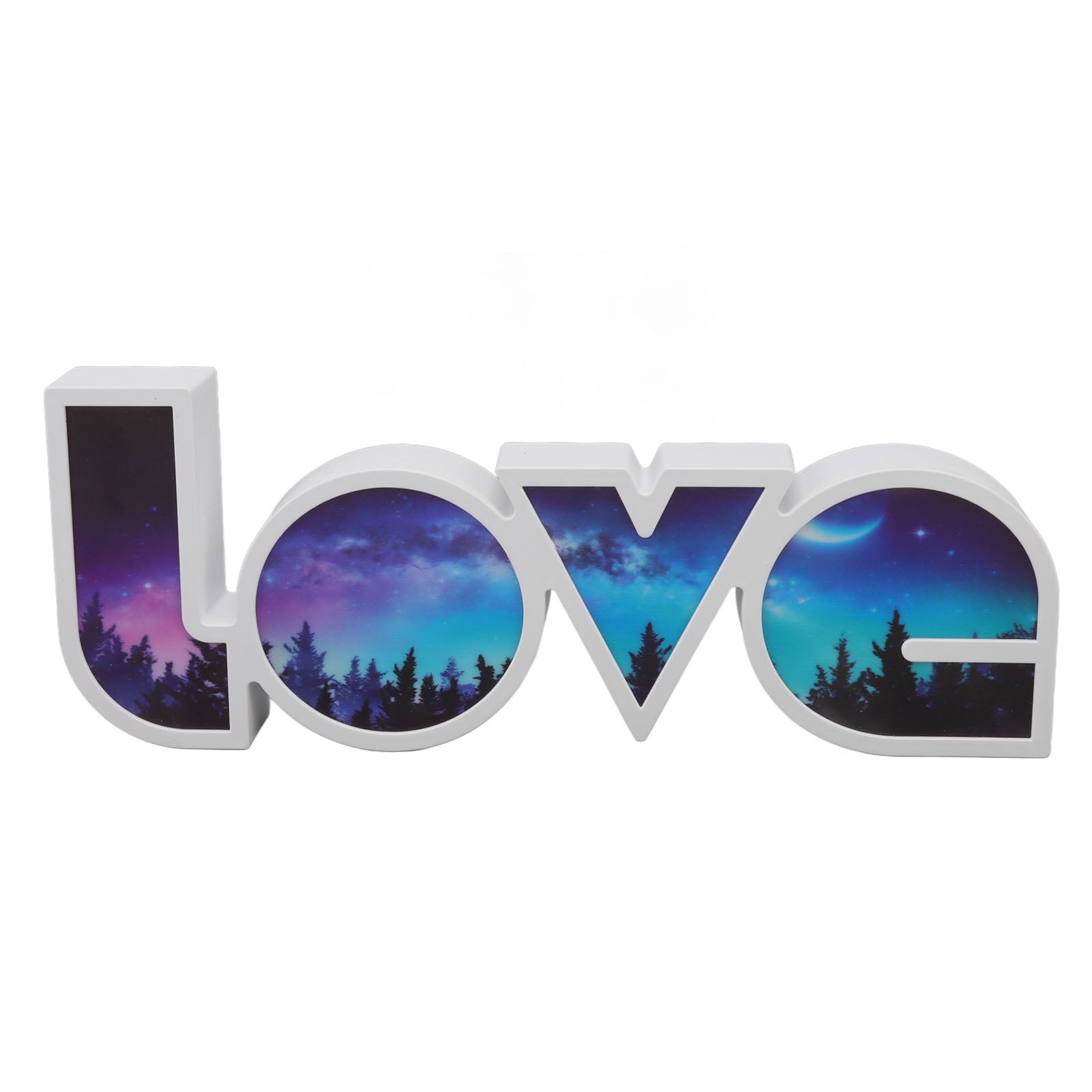 Love Letter Light, Love Night Light LED ABS USB And Battery Power