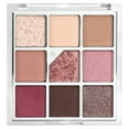 Unleashia, Glitterpedia Eyeshadow Palette, No. 5 All of Dusty Rose, 0.233 oz Pack of 4