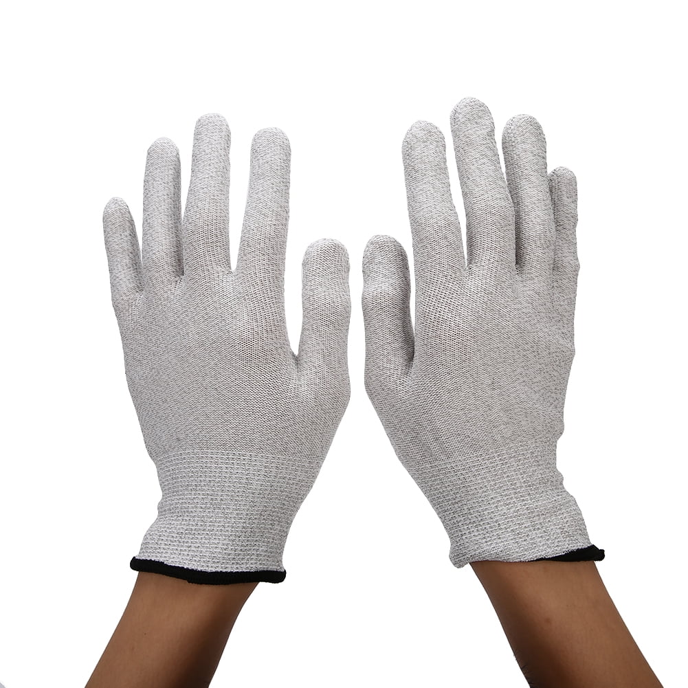 EECOO Conductive Electrode Glove,Conductive Glove,1 Pair Conductive