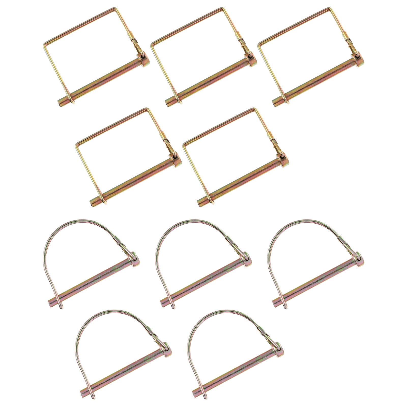 10pcs Alloy Shaft Locking Pin Heavy Duty Safety Coupler Pin for Trailer