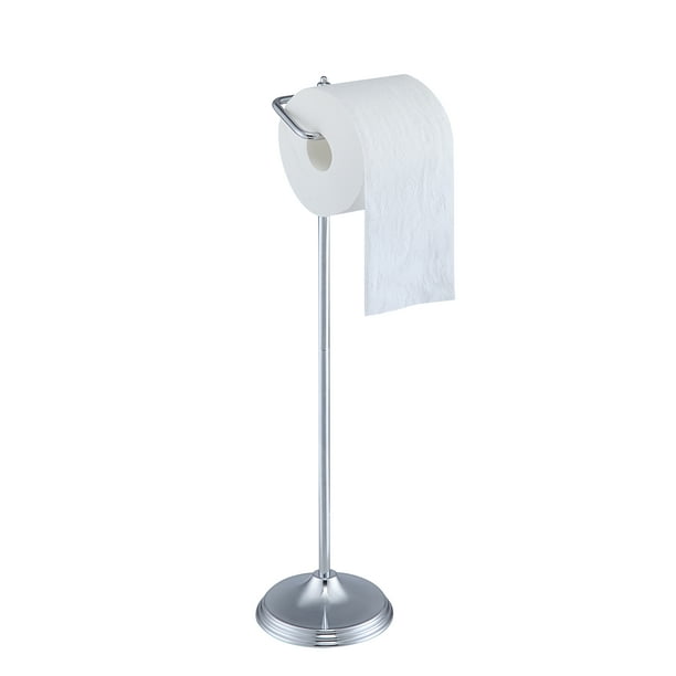 SunnyPoint Bathroom Free Standing Toilet Tissue Paper Roll Holder Stand