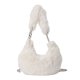 thumbnail image 1 of Bolso Bandolera Hugtrwg con cadena para mujer Liso y suave Tipo Cartera blanco, 1 of 9