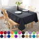 thumbnail image 2 of Mantel Rectangular de satén, Mantel de poliéster lavable, resistente a las manchas, para boda, Buffet y fiesta qym unisex, 2 of 2