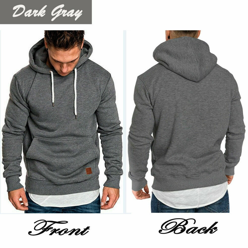 Men's Hoodies Slim Fit Hooded 