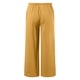 thumbnail image 5 of Pantalones anchos de cintura alta para mujer - Elásticos con cordón, pantalones informales con bolsillos, 5 of 5