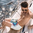 thumbnail image 2 of luoweisi Men's Beach Shorts Quick Dry Swim Trunks with Mesh Lining Seahorse M, 2 of 5