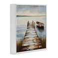 thumbnail image 3 of Stupell Industries Shimmering Lake Seascape White Framed Giclee Art design by LSR Creative Studio, 12 x 12, 3 of 8