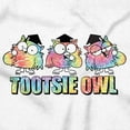 thumbnail image 2 of Tootsie Pop Mr Owl Mascot Tie Dye Sweatshirt for Men or Women Brisco Brands L, 2 of 6