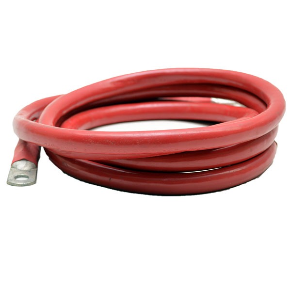 Rinker Boat Battery Cable 2/0 AWG 8 FT Red