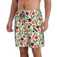 thumbnail image 2 of Naloa Vegetables Men's Beach Shorts, Surfing shorts, Swim trunks, Quick Dry Swim Trunks for Surfing Beach Fun - X-Large, 2 of 9