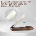 thumbnail image 6 of Baby Nail Kit, Baby Manicure Kit and Pedicure kit with Baby Nail Clipper, Scissor, Baby Nail File & Tweezer for Newborn, Infant & Toddler, Perfect for Mothers Day Gifts(Cocoa palm), 6 of 7