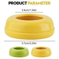 thumbnail image 3 of Wide Neck Bottle Collar Ring Screw On Ring Replacement Part Leak Proof Feeding Bottle Accessory For Milk Shake Bottles Yellow PP Plastic, 3 of 4