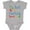 AC-Heather Grey, variant on Inktastic My Aunt in Montana Loves Me Boys or Girls Baby Bodysuit