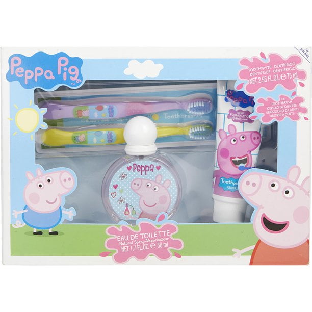 Set de regalo AIR-VAL Peppa Pig 4 piezas para niños