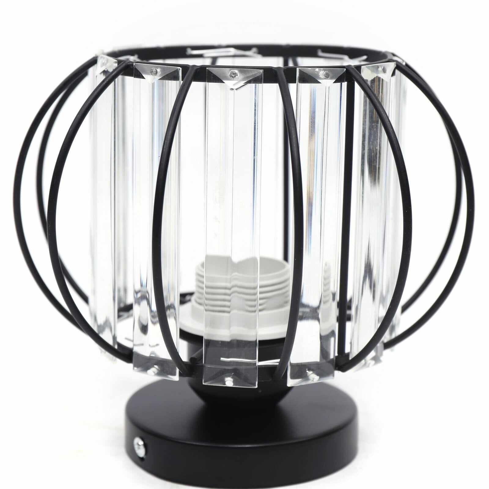 TFCFL Crystal Chandelier Aisle Hallway Pendant Light Flush Mount Modern Ceiling Lamp Fixture E27
