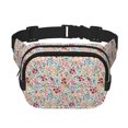 thumbnail image 1 of Easygdp Trendy Floral Design Fanny Packs para Mujeres y Hombres, Bolsa de Cinturón, Bolsos de Cruz para Trabajo/Correr/Senderismo, 1 of 9