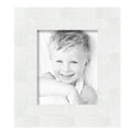 thumbnail image 2 of ArtToFrames 8" x 11" White Shatter Modern Picture Frame, 8.5x11 inch White Wood Poster Frame (WOM-5270),  Pack, 2 of 7