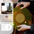 thumbnail image 3 of Acrylic Turntable Mat, Improved Sound Quality, Reduces StaticCrackle, Tighter Bass, Modern Design, Fits Standard 12inch Turntables, Musician Approved, For All 33 1/3rpm 45rpm, 3 of 8