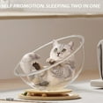 thumbnail image 4 of AOOOWER Acrylic Cats Toy Durability Play Toy Universal Toy Space Capsules Cats Bed, 4 of 9