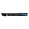 thumbnail image 1 of Eaton eATS ePDU EATS115 - Unité de distribution de Puissance (Montable en Rack) - AC 120 V - 1,44 kW - Ethernet 10/100, RS-232 - Entrée: NEMA 5-15P - Connecteurs de Sortie: 8 (NEMA 5-15) - 1U - Amérique du Nord, 1 of 2