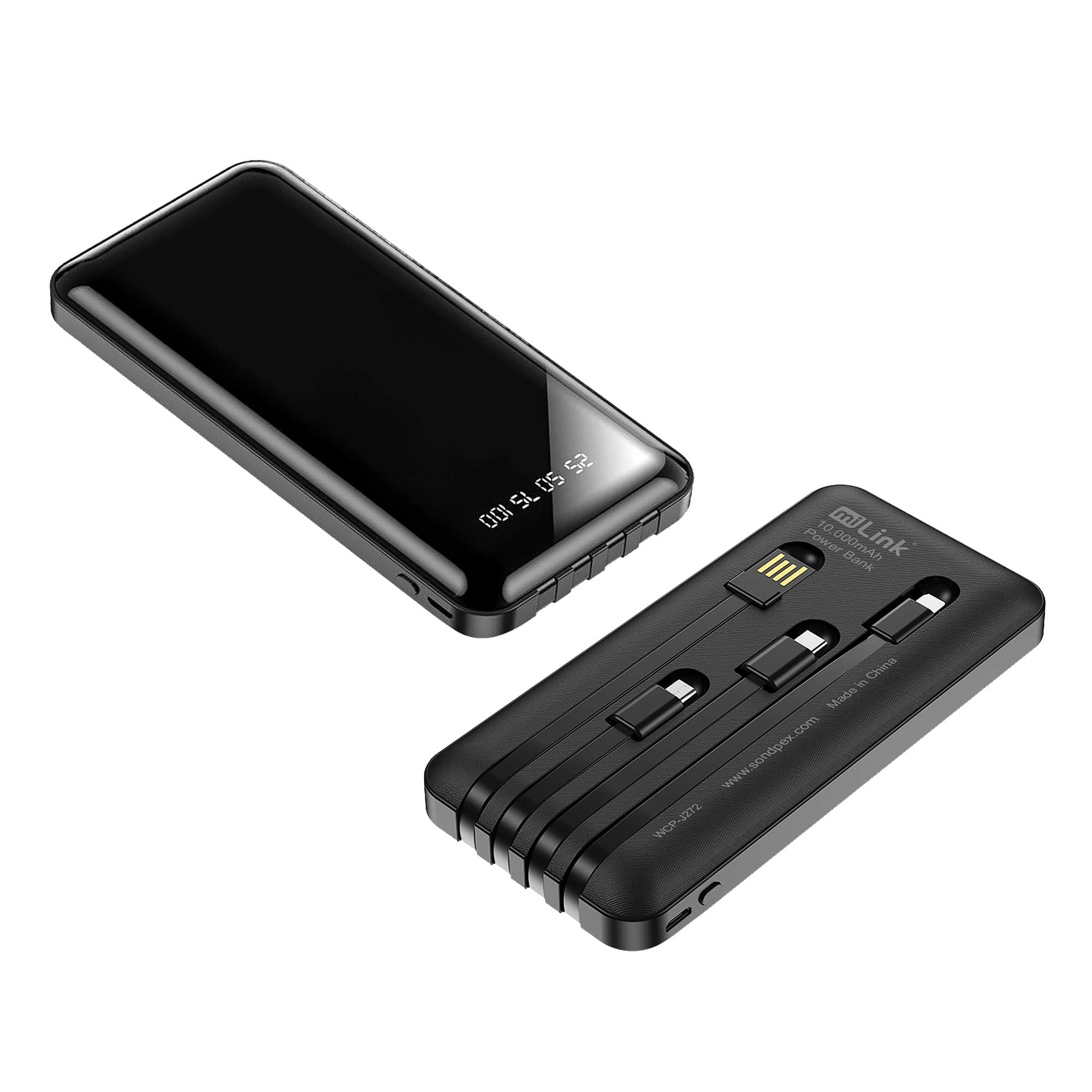 Milink 10,000mAh Rechargeable Power Bank