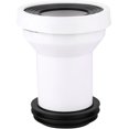 thumbnail image 1 of Toilet Drain Pipe Adapter, Plastic Toilet Sewer Drain Pipe Installation Sealing Fitting Accessory Connection Part for Bathroom Toilet, 1 of 1