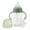 Moss, variant on noüka Tritan Plastic Transitional Baby Bottle / Sippy | Leak Proof and Easy Grip | Removable Handles | Moss