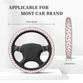 thumbnail image 3 of Balery Cartoon Lobsters Fundas elásticas antideslizantes para volante, funda protectora universal para hombre y mujer, 15 pulgadas, accesorios para coche., 3 of 6