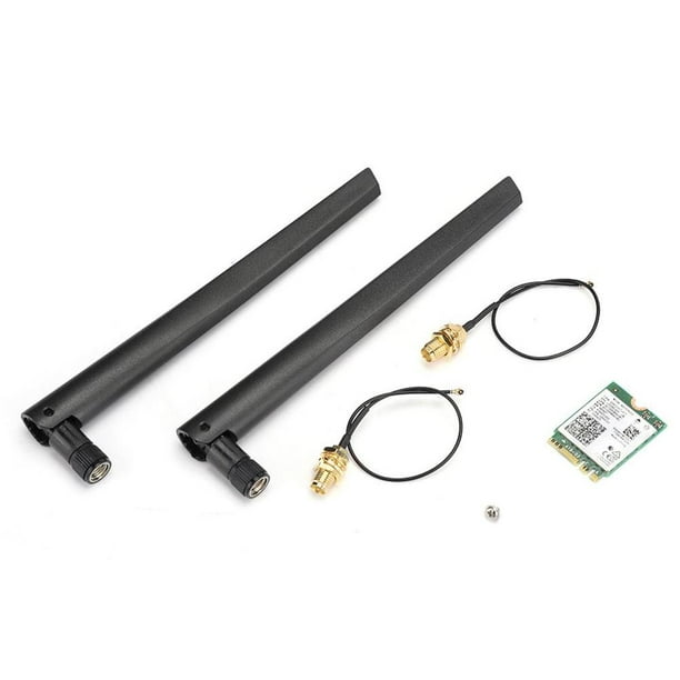 Adaptador Wifi Inalámbrico De Doble Banda Ax200Ngw 2974Mbps Wifi6 Con Antena 6Dbi De Alta Ganancia Ac68U Moyic EL007855-00