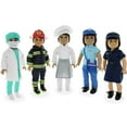 thumbnail image 2 of Doll Clothes - 22 Pieces - 5 Sets - Labor & Career Outfit Sets Fits American Girl Dolll And Other 18 Inch Dolls, 2 of 2