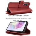 thumbnail image 4 of Takfox Galaxy A16 5G Case,for Samsung Galaxy A16 Wallet Phone Case,Takfox PU Leather Magnetic Detachable Card Holders Shockproof Kickstand Protective [Flip Folio Cover] for Samsung Galaxy A16 -Wine, 4 of 10