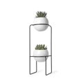 thumbnail image 1 of Nesta Tiered Planter White Speckle, 1 of 2