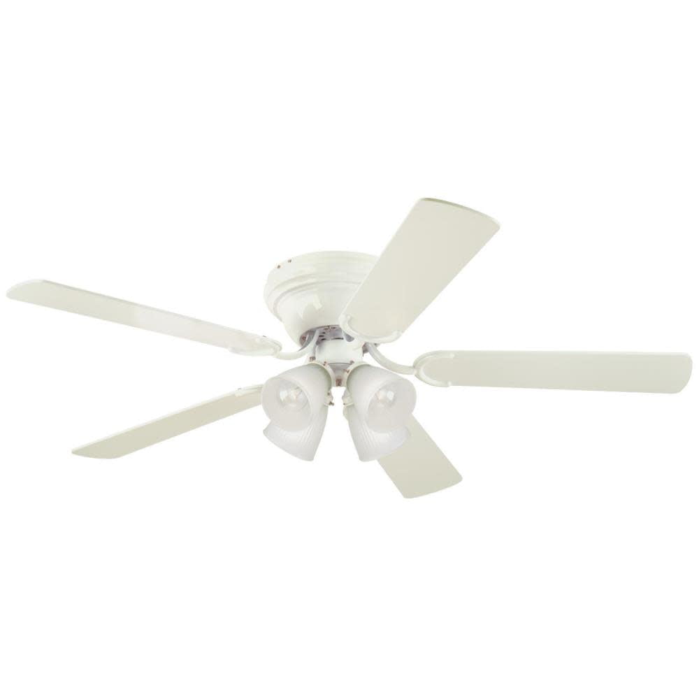 Westinghouse 7216400 52 White Pine Contempra Iv Indoor Ceiling Fan With Light Kit