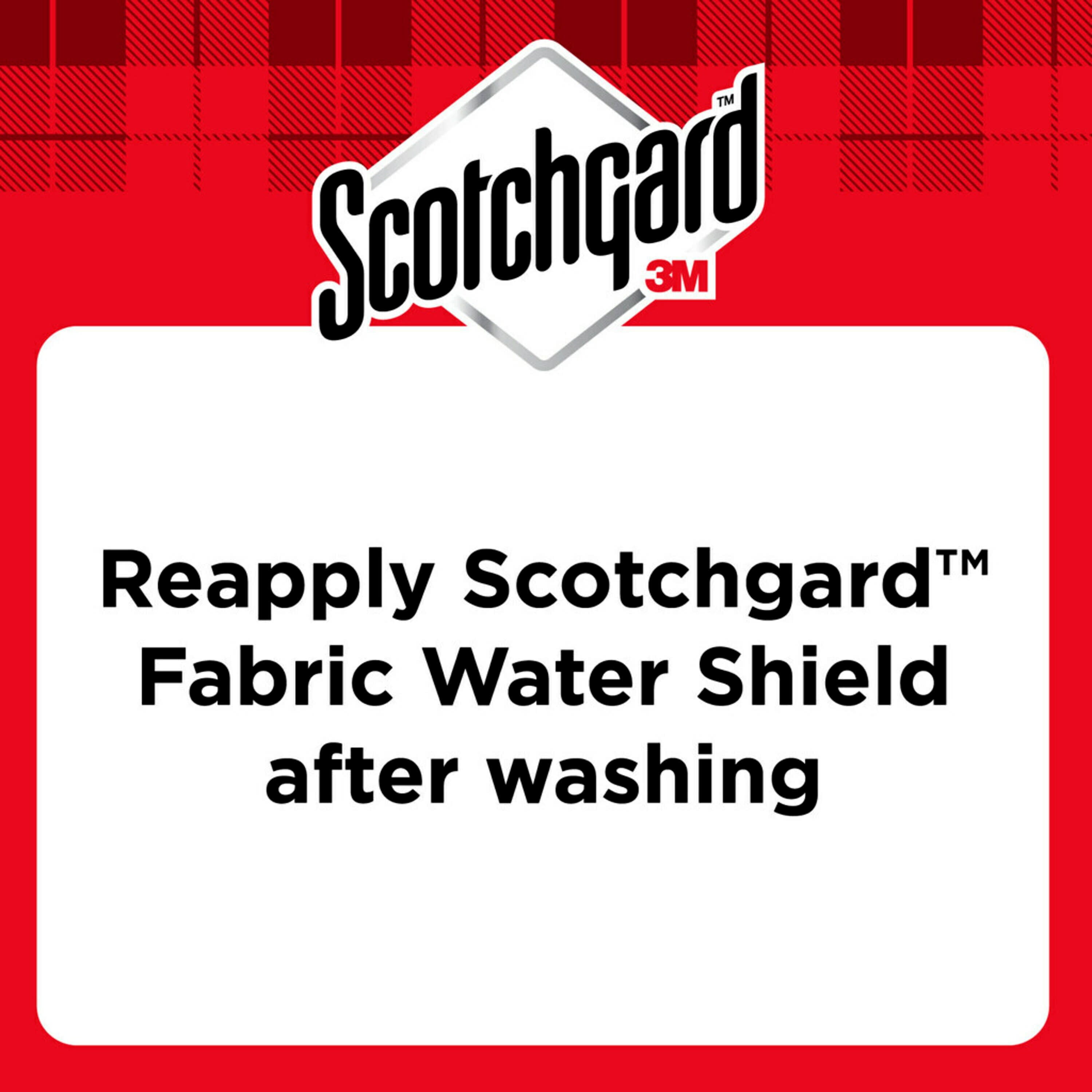 Scotchgard Fabric Transparent Water Shield 2 Cans x 400ml each - Water  Repellent Spray for Clothing and Household Upholstery Items Long-Lasting  Fabric protector