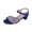 Blue, variant on Jenna 2 Women's Wide Width Heeled Dress Sandals CHAMPAGNE 10