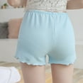 thumbnail image 3 of Pxiakgy Short de Sécurité Mode Femme Slim Décontracté Extensible Bleu + m, 3 of 4