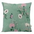 thumbnail image 1 of Vargottam Luxury, Printed Mint Green5 CushionCoversDecorative PillowCoversSquareThrow Pillowcase -12x12Inches, 1 of 6