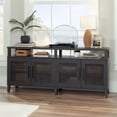 thumbnail image 6 of Pemberly Row Engineered Wood Entertainment Credenza in Raven Oak Finish, 6 of 16
