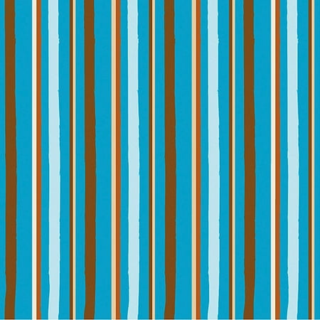 Printed Gift Wrap 30` Wide 5 Foot Roll-Bold Stripes Multi-Colored