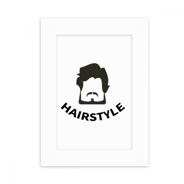 Square-haired Beard Hair Art Deco Fashion Desktop Photo Frame Picture Display Decoration Art Painting