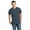 Dark Blue, variant on Young Mens Very Important Tee V Neck-M (Heathered Charcoal)